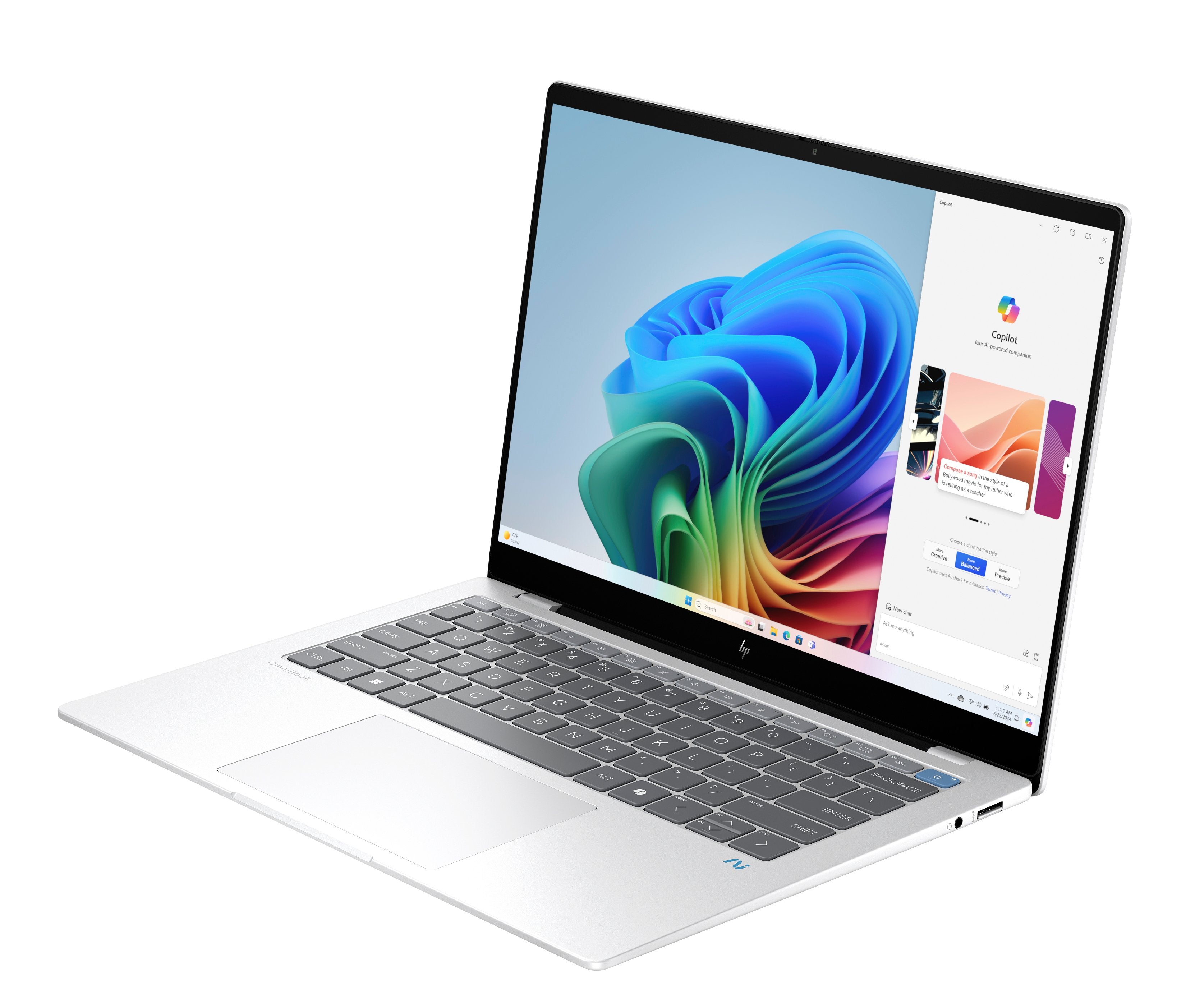 EAN 198701537205 - HP OmniBook X 14-fe1000ns Copilot+ PC Qualcomm Snapdragon X1P-42-100 Portátil 35,6 cm (14") 2.2K 16 GB LPD imagen 13