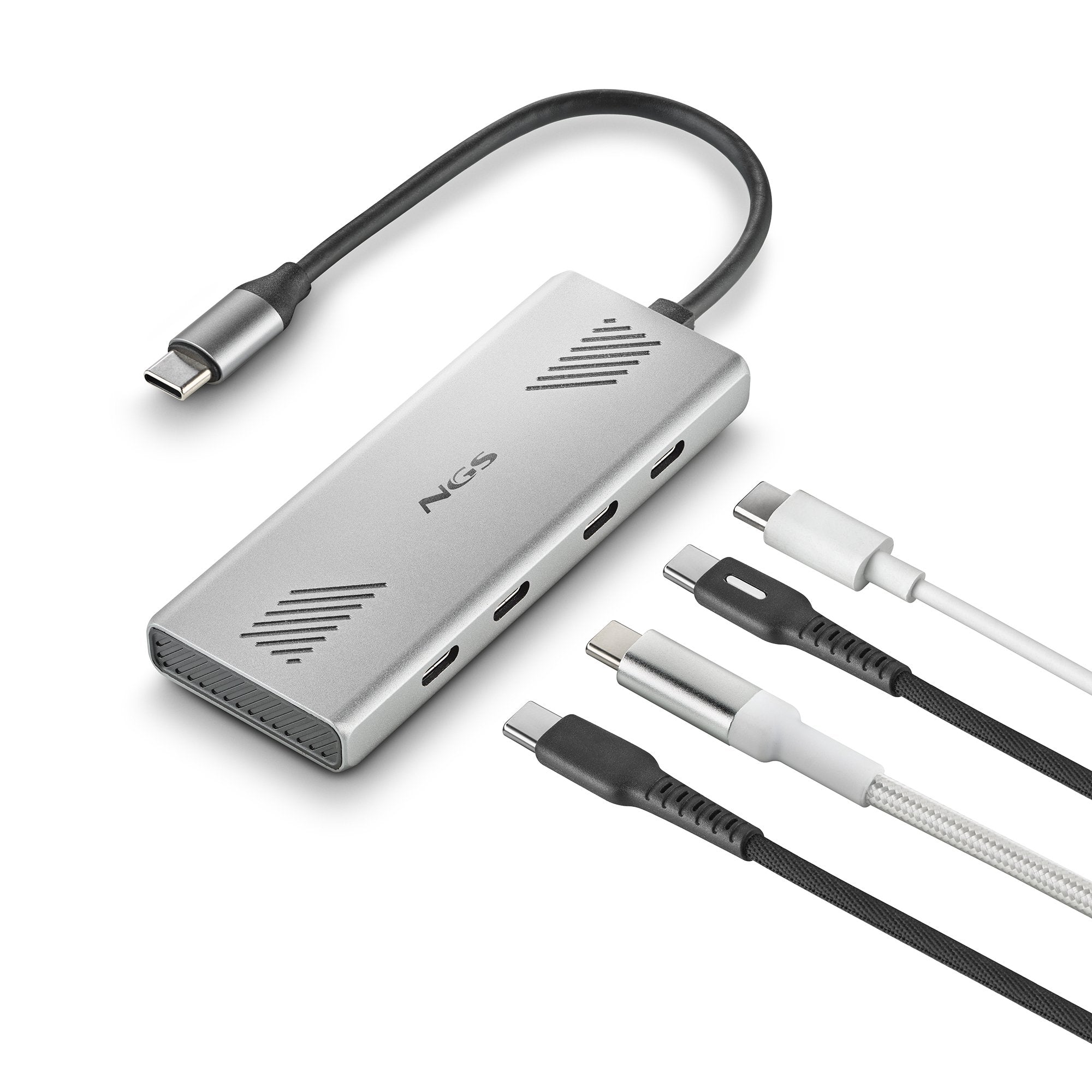 EAN 8435430624434 - NGS WONDER4-C USB Tipo C 5000 Mbit/s Plata imagen 3