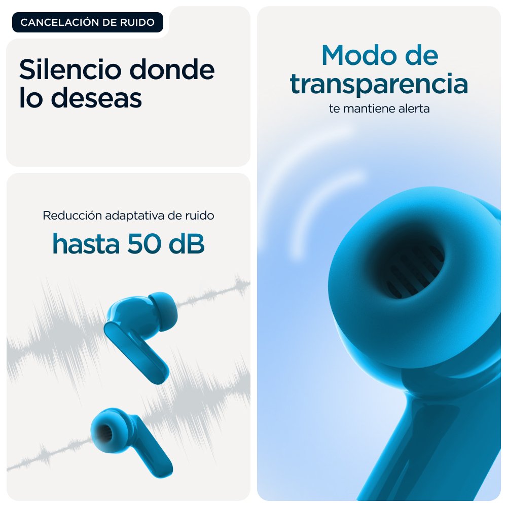 EAN 0840493607023 - Motorola Moto Buds Bass Auriculares True Wireless Stereo (TWS) Dentro de oído Llamadas/Música Bluetooth A imagen 12