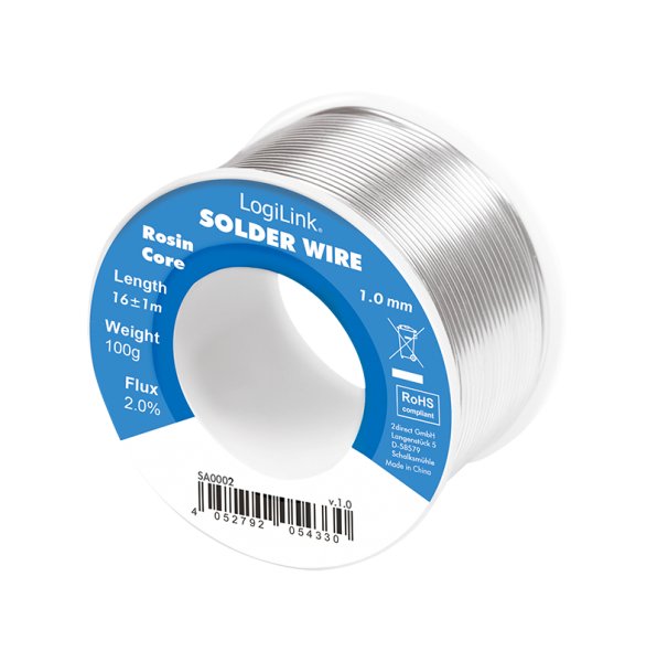 EAN 4052792054330 - LogiLink SA0002 Accesorio para estaciones de soldadura / soldadores Alambre de soldadura imagen 3