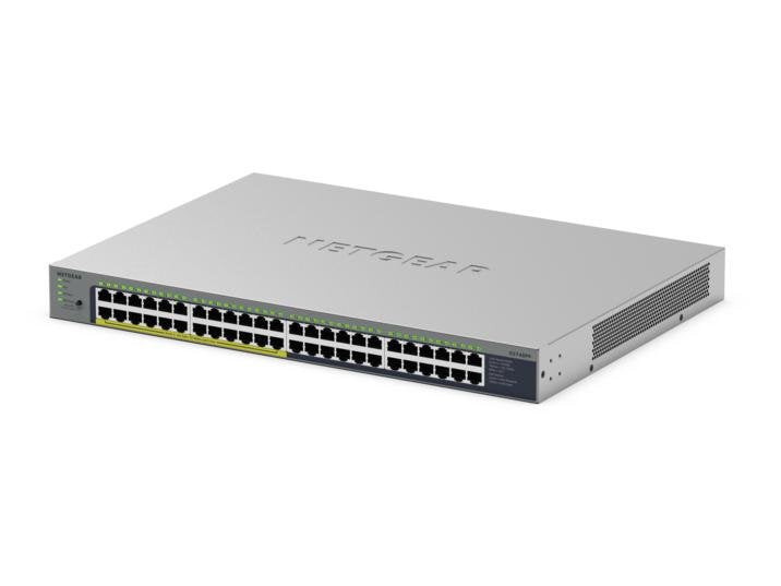 EAN 0606449174915 - NETGEAR GS748PP No administrado Gigabit Ethernet (10/100/1000) Energía sobre Ethernet (PoE) Gris imagen 2