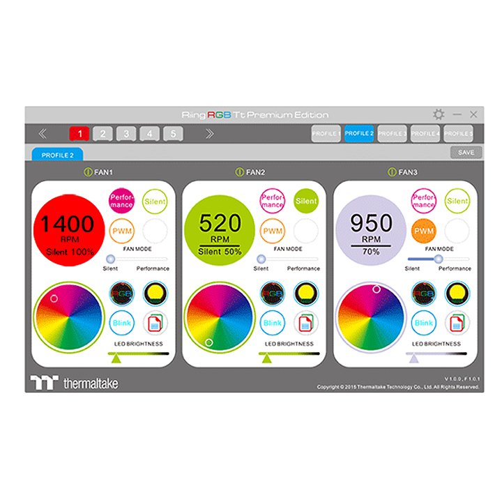 EAN 4717964405678 - Thermaltake CL-F051-PL14SW-A sistema de refrigeración para ordenador Carcasa del ordenador Ventilador 14 imagen 11