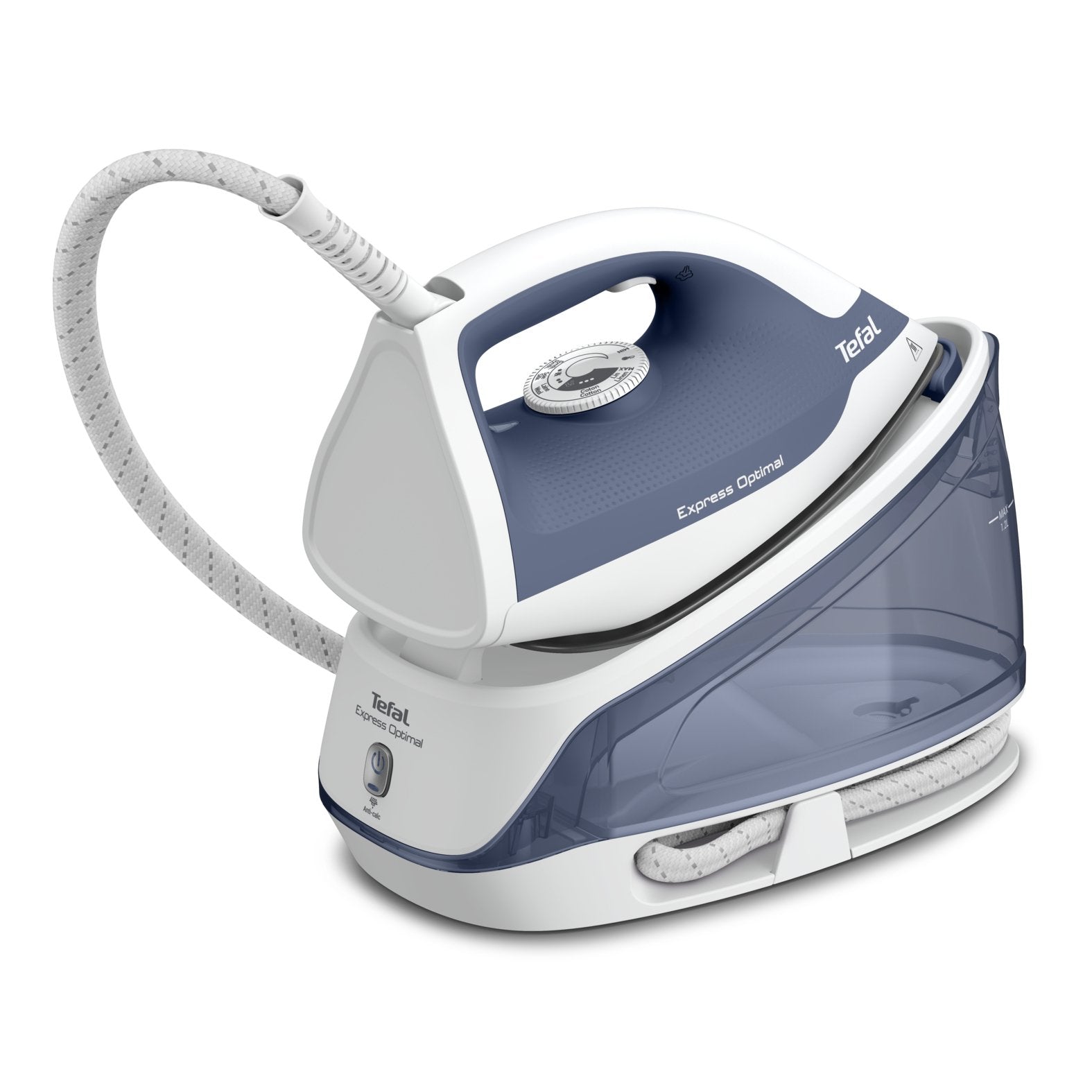 EAN 3121040090091 - Tefal Express Optimal SV4110 2200 W 1,2 L Ceramic Express Glide Azul, Blanco imagen 9