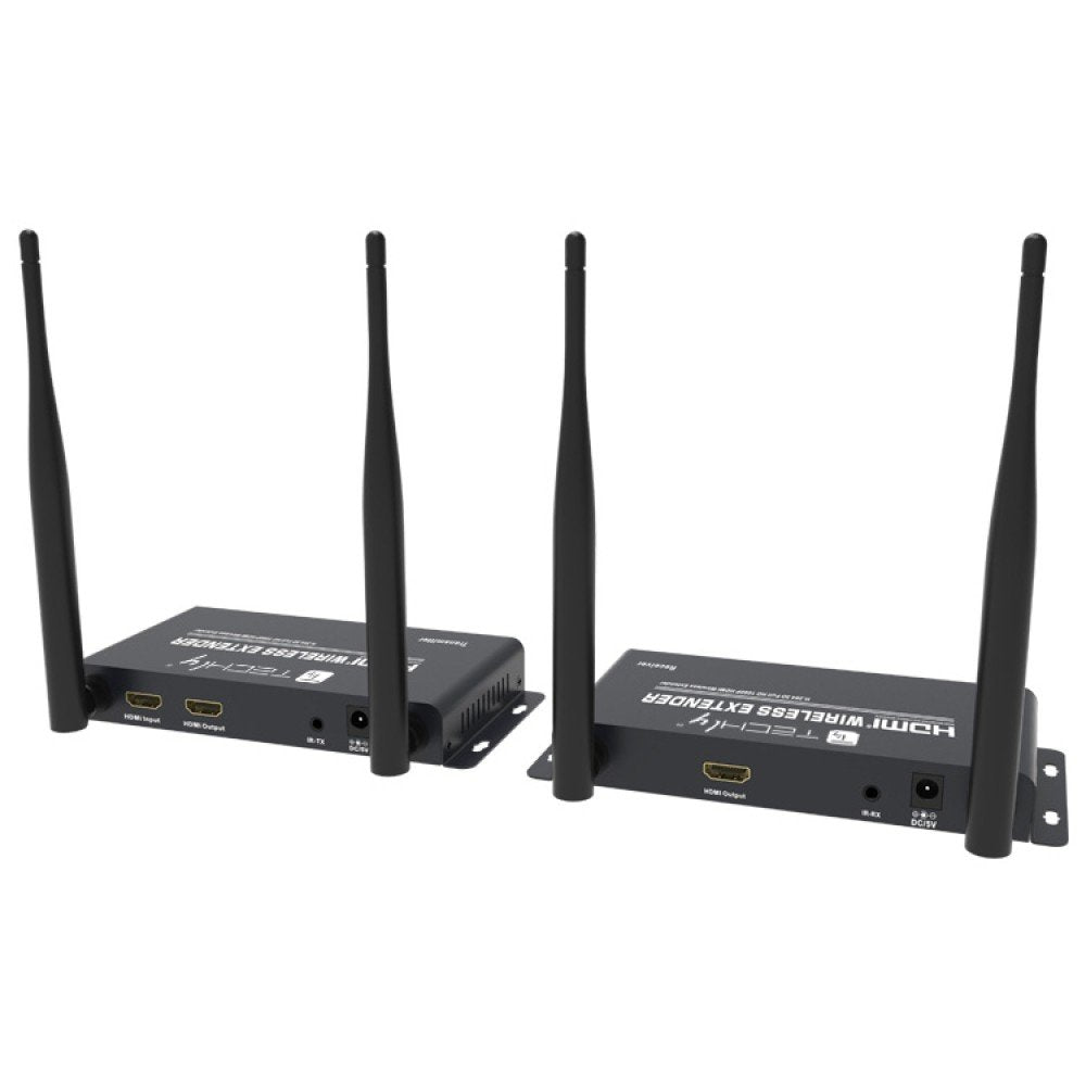 EAN 8059018365610 - Techly IDATA HDMI-WL212 extensor audio/video Transmisor y receptor de señales AV Negro imagen 2