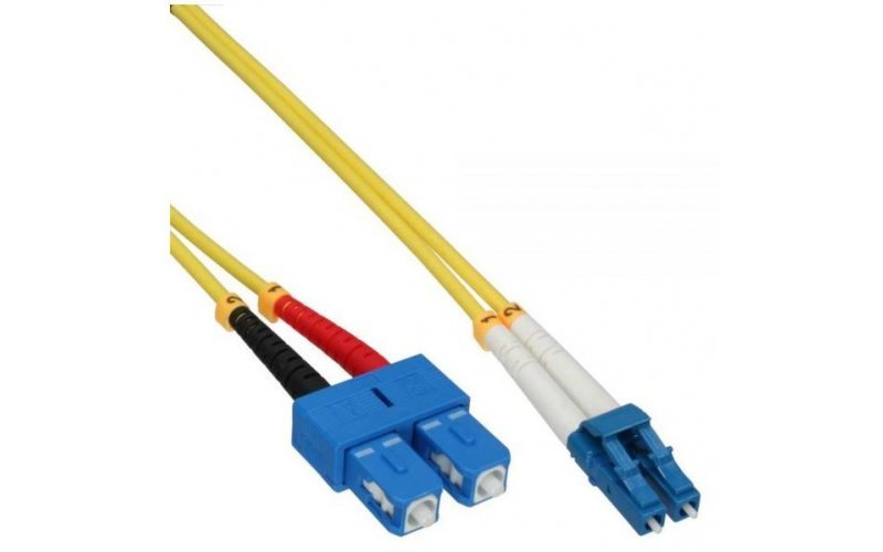 Fiberpatchkabel Lc-Sc Os2 3,0m, 9/125, Singlemode,