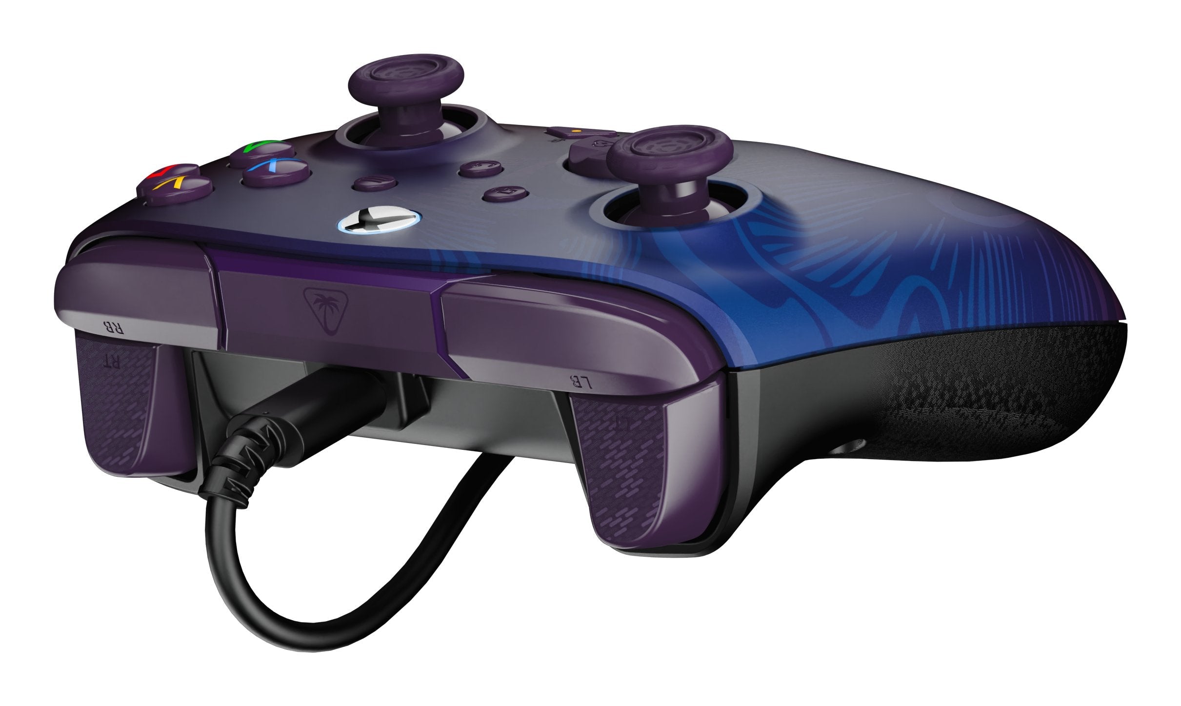 Turtle Beach Rematch Advanced Purple Fade Mando De Juego Con Cable