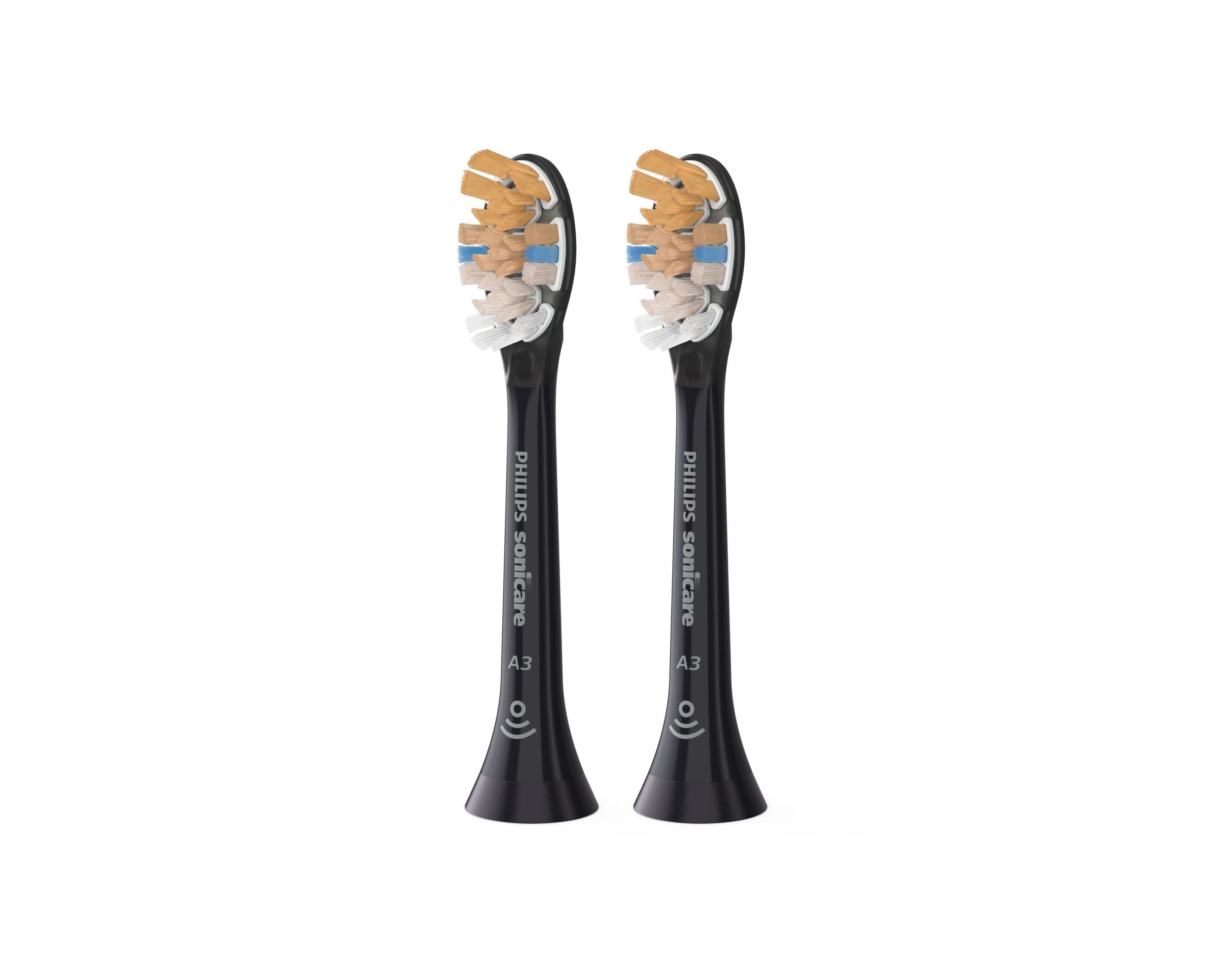 Philips Hx9092 11 A3 Cabezales De Cepillo De Dental Sónico Estándar Todo En Uno Premium, Negro