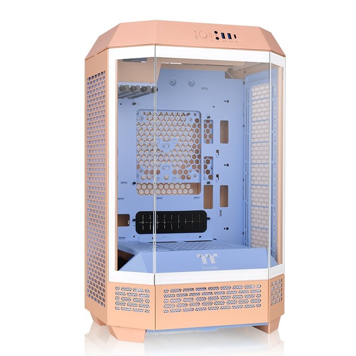 EAN 4711475645745 - Thermaltake Tower 300 Peach Fuzz Micro Torre Durazno imagen 3