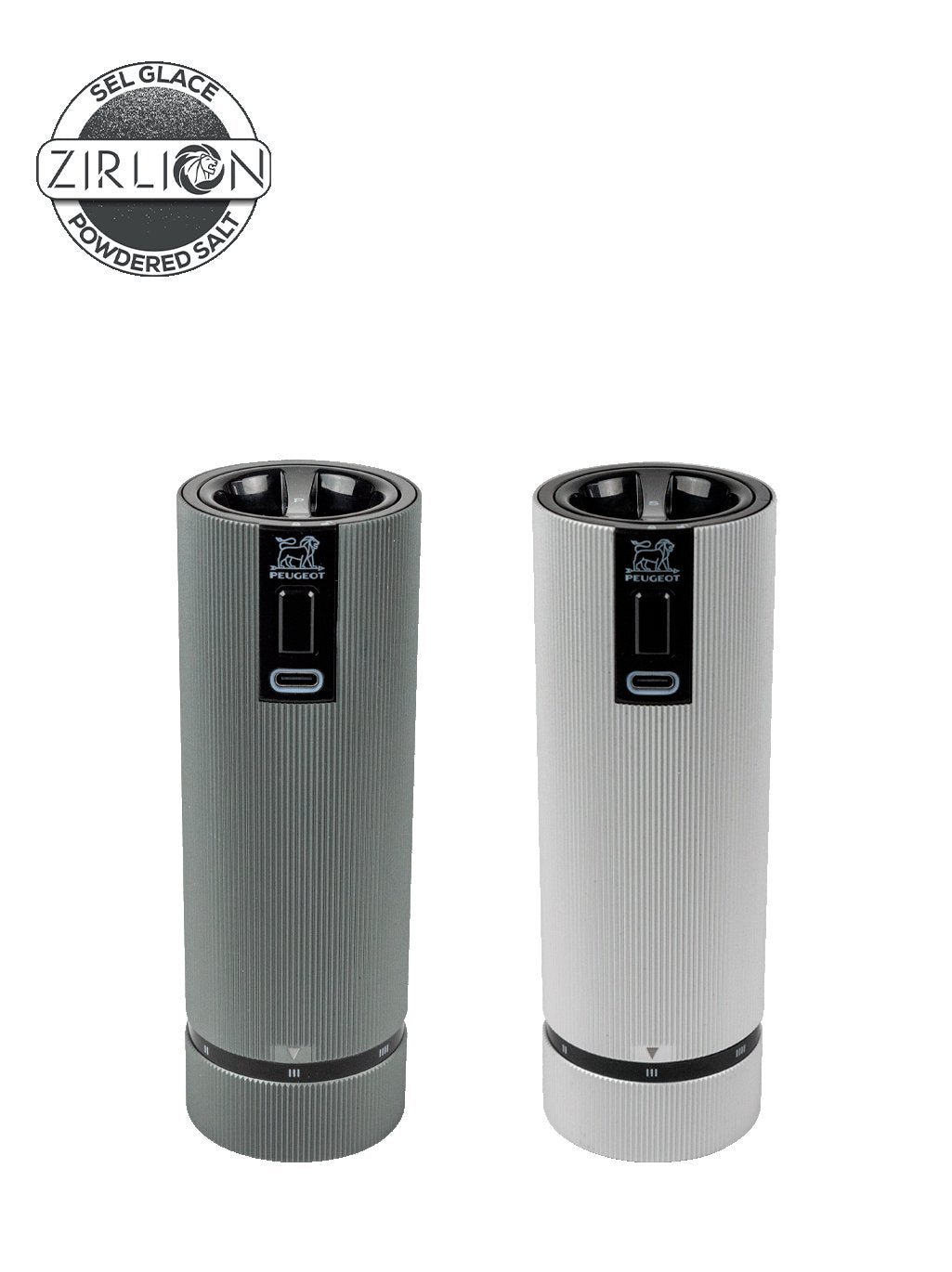 EAN 4006950047054 - Peugeot Line Electric Juego de salero y pimentero Gris imagen 2