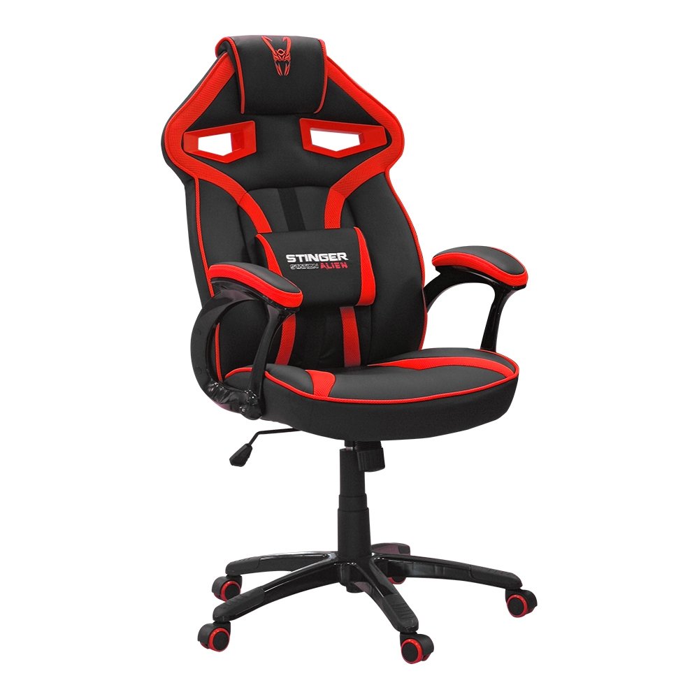 Silla Gaming Woxter Stinger Station Alien Roja