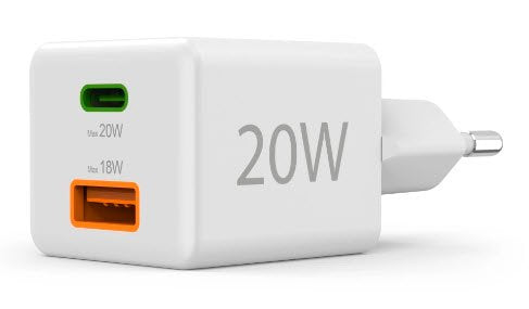 Cargador Hama 00201991 De Dispositivo Móvil Auriculares, Batería Portátil, Smartphone, Tableta Blanco Corriente Alterna Carga Rápida Interior