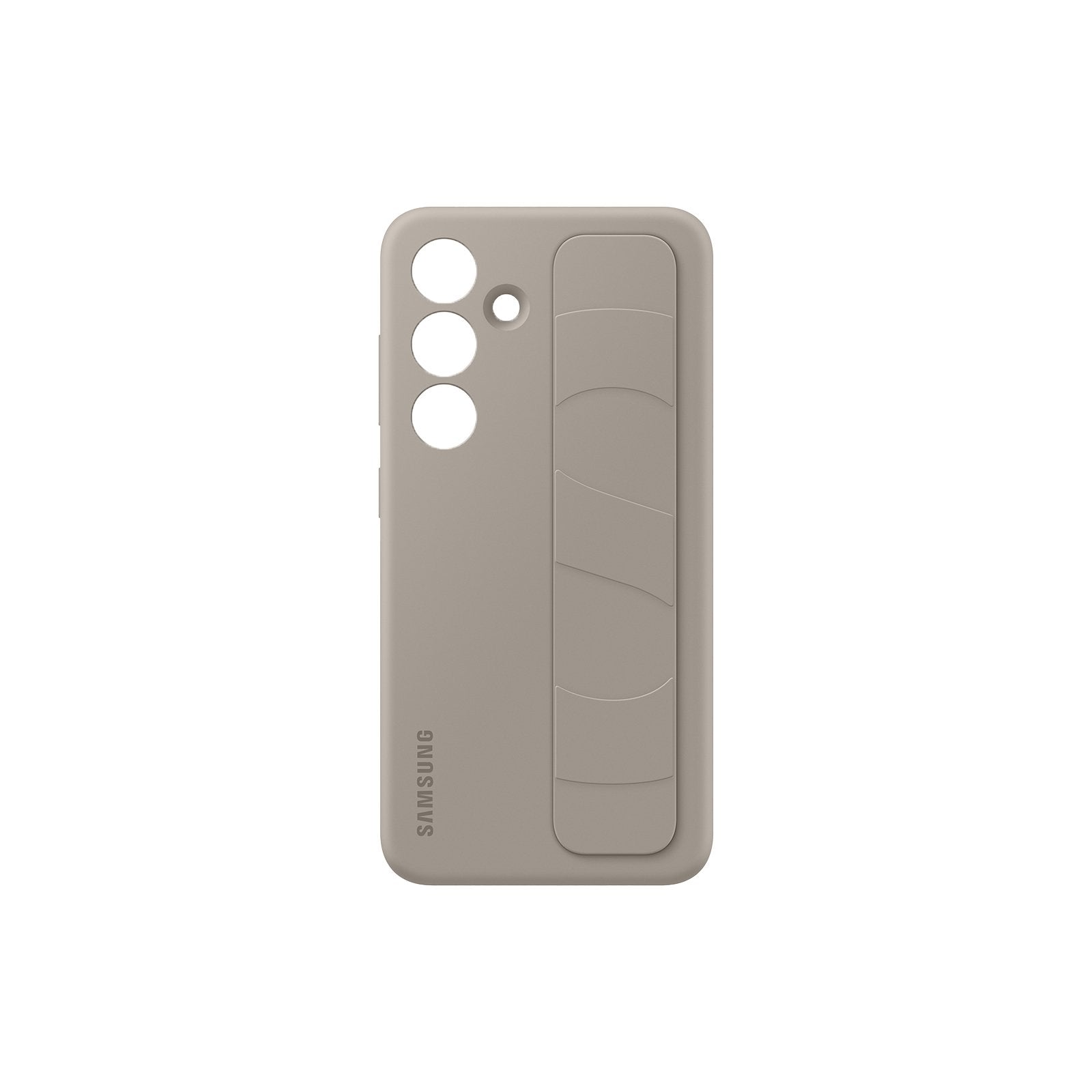 Samsung Standing Grip Case Taupe Funda Para Galaxy S24 (6.2") Gris