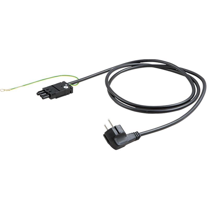 Bachmann Cable De Alimentación Del Equipo Cee7 7 Erdanschluss Gst18 Negro 3m