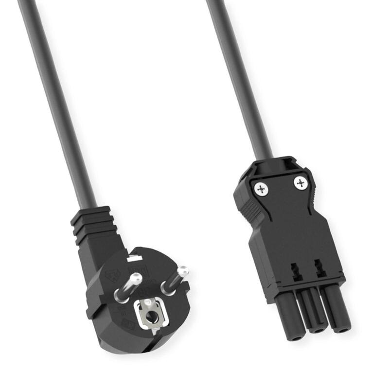 Bachmann Cable De Alimentación Del Equipo Cee7 7 Gst18 2,0m Libre De Halógenos