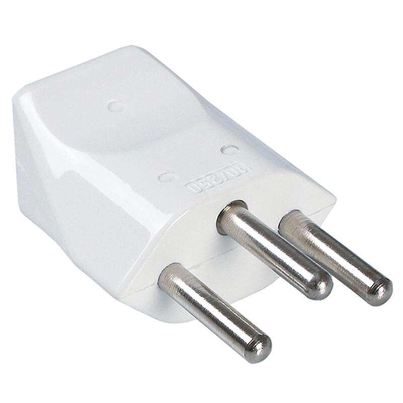 Bachmann Clavija Schuko Schweiz Ch 10a 250v Blanco