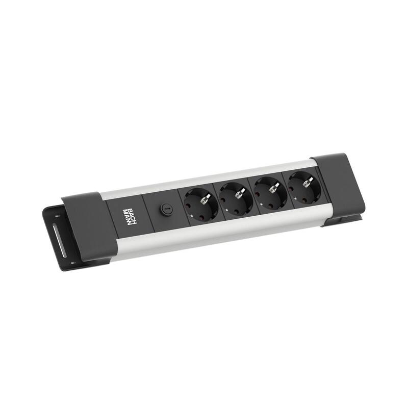 Bachmann Connectus 3xcee7 3, 10a C14-Stecker, Rot, 2 M