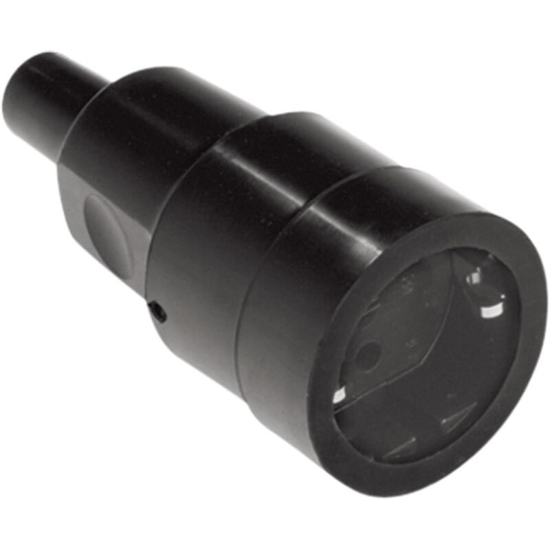 Bachmann Goma Maciza Acoplador Negro Protección Antidoblez Montable