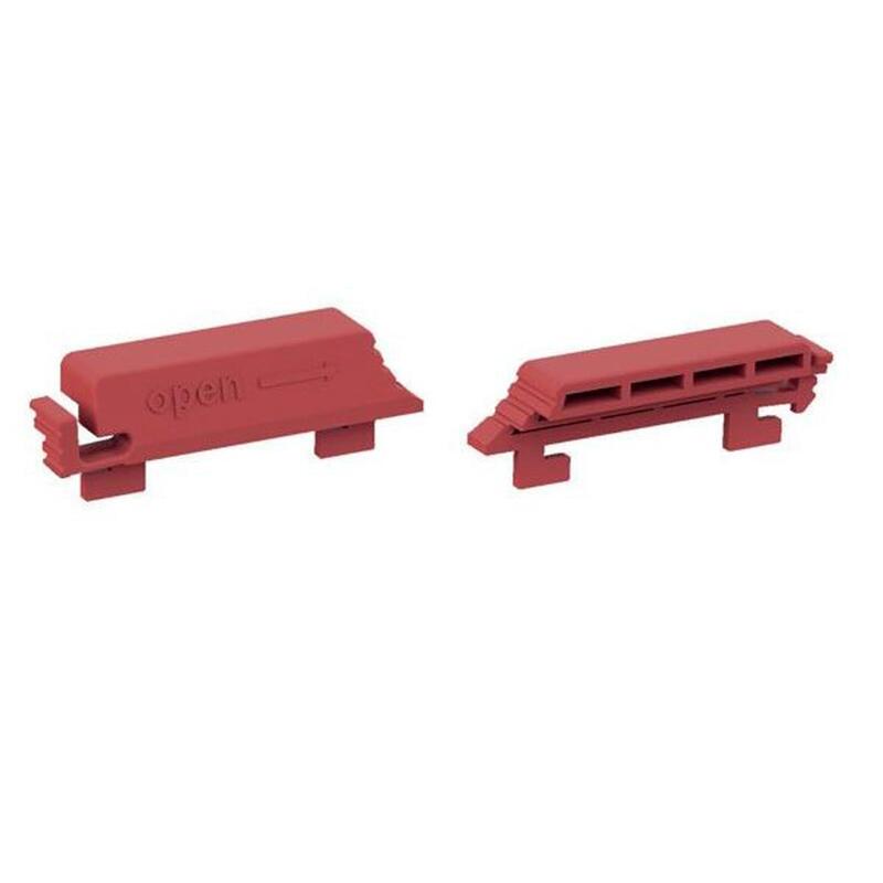 Bachmann Pdu Verriegelungs Clips, Fr C13 Conectores Hembra, 12er Set, Rojo