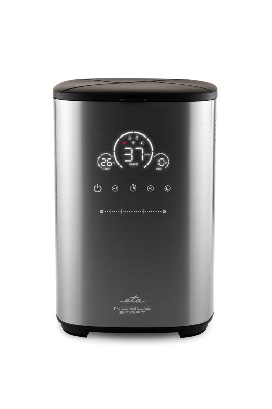 Humidificador Inteligente Eta Eta562990000 Noble Con Función De Purificación E Ionización Del Aire, Para Habitaciones De Hasta 50 M³.