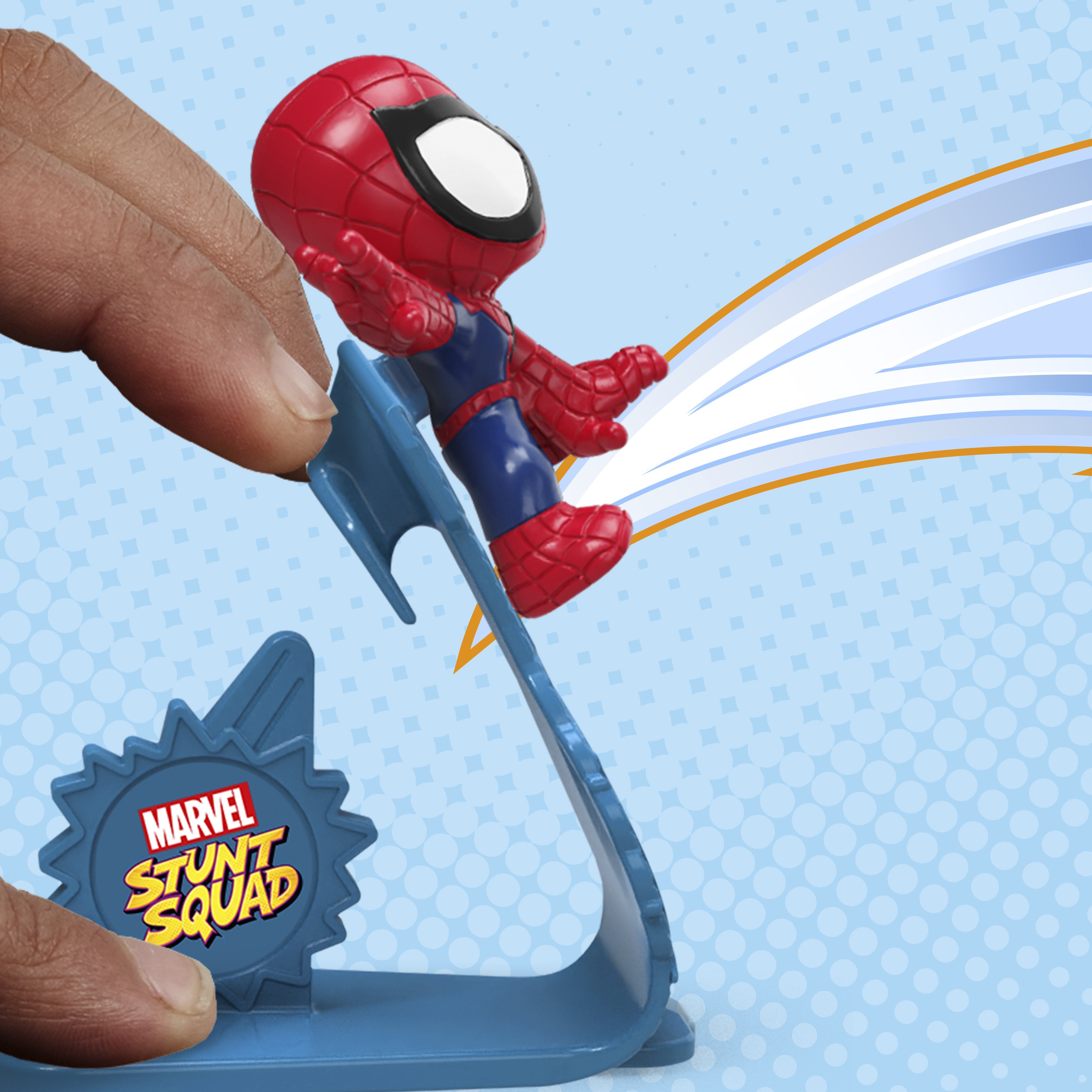 EAN 5010994180980 - Marvel Stunt Squad Crane Smash imagen 3