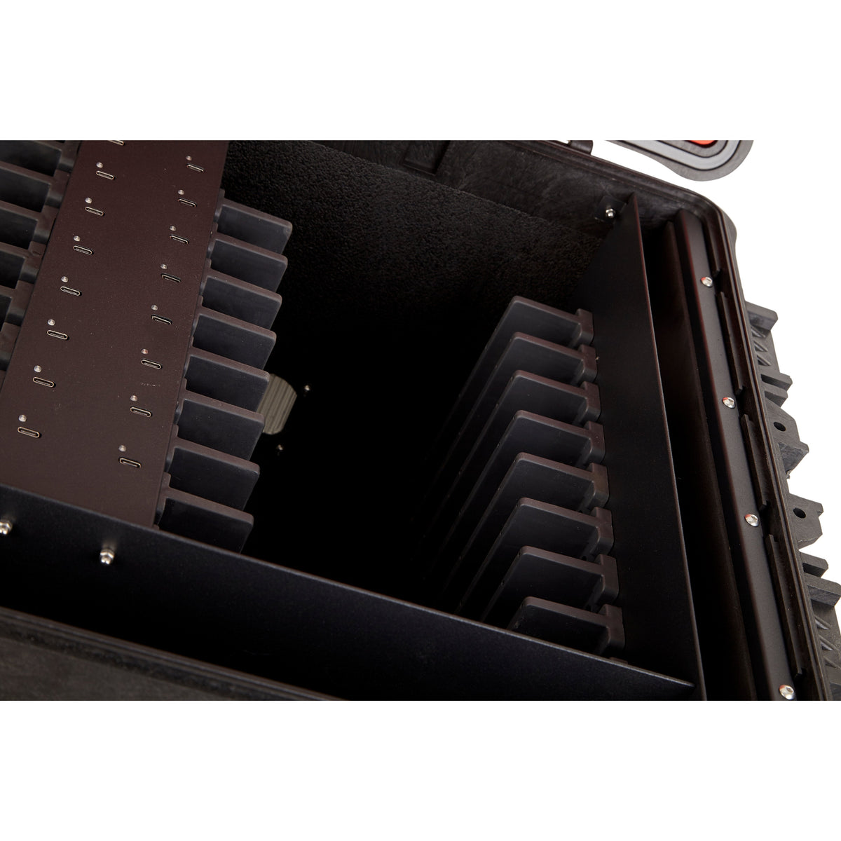 Deqster Kt16c-Pd (Función De Carga Rápida) Para 16 Ipads, Solo Laden, Negro Naranja, 16 In 1, 1,8m, Usb-C Pd, 10-744121