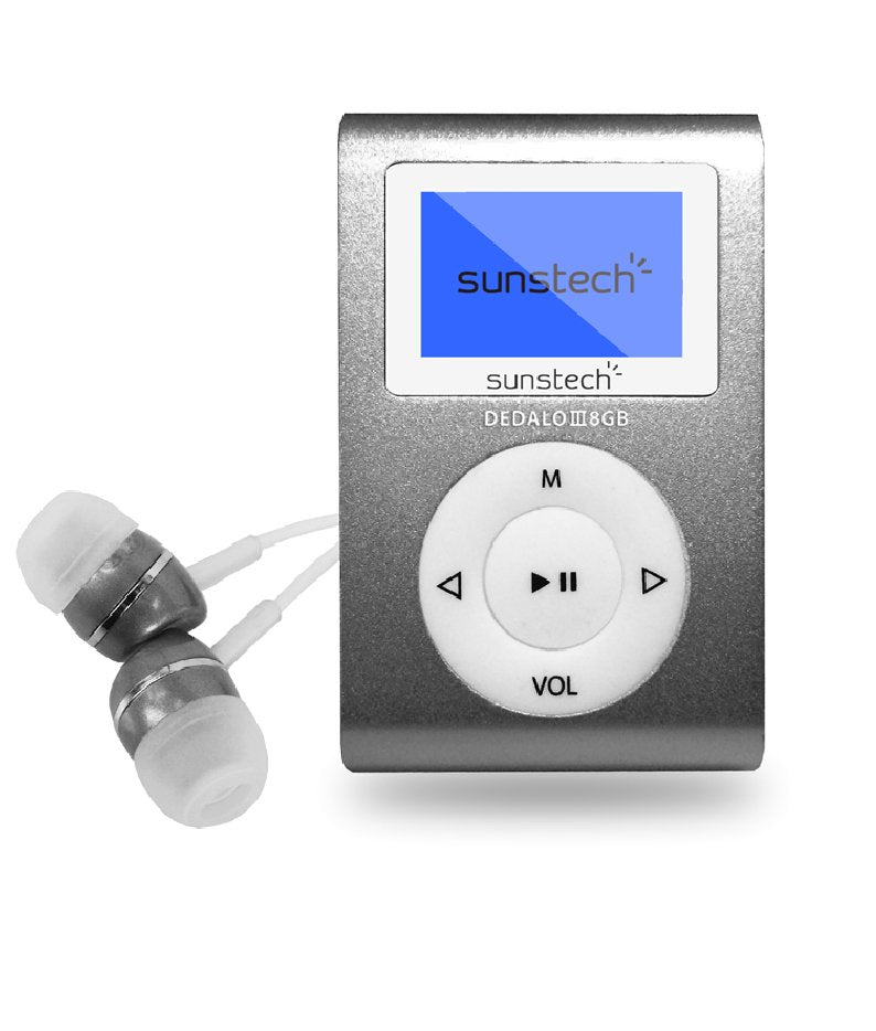 EAN 8429015016271 - Sunstech MP3 Dedalo II 8Gb micro USB Reproductor de MP3 Gris imagen 1