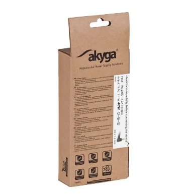 EAN 5901720131126 - Akyga AK-ND-22 adaptador e inversor de corriente Interior 40 W Negro imagen 4