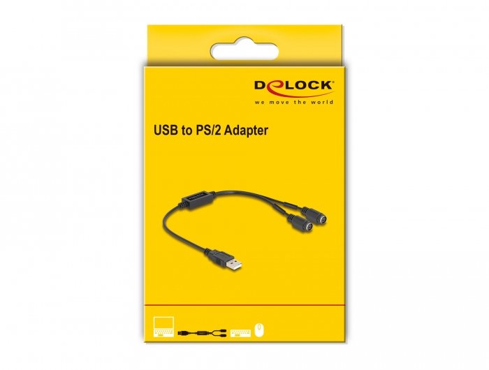 Delock Usb A Ps/2 Adaptador