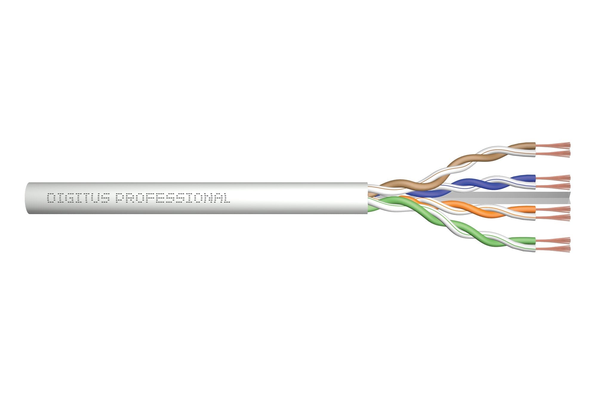 Bobina Cat 6a U-Utp 100m Flexible Gris Awg26/7 Lszh