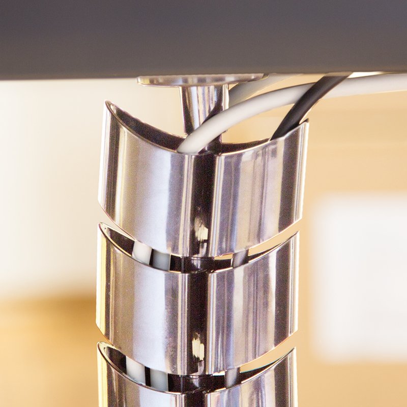 Logilink Organizador De Cables Vertical Con Soporte 720x75mm Altura Ajustable