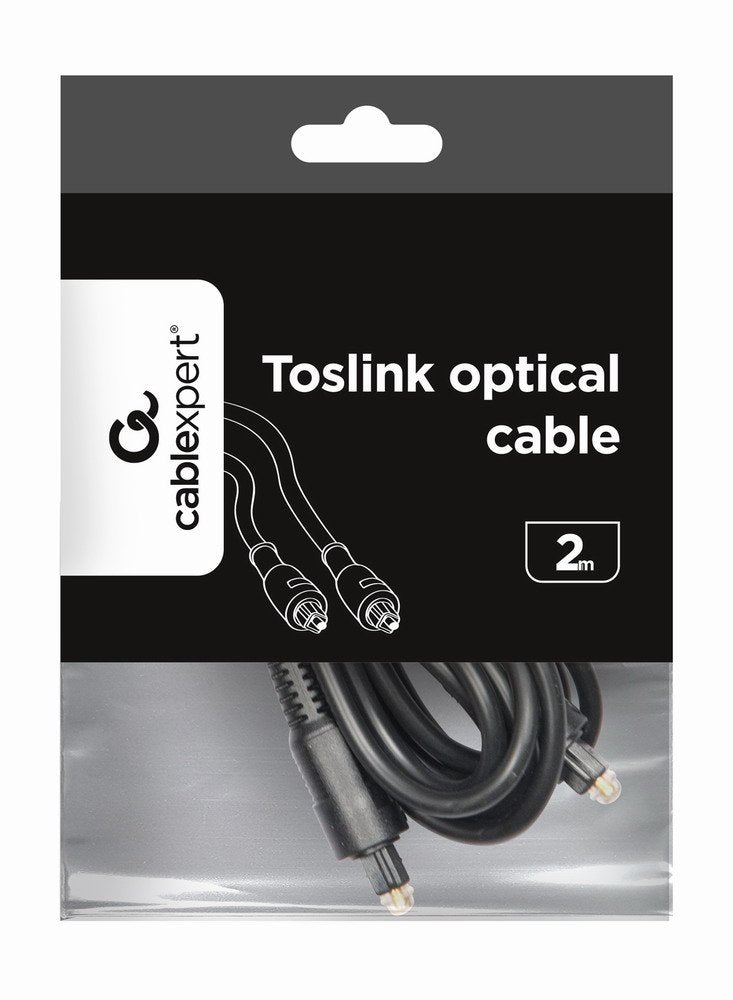 EAN 8716309067591 - Gembird Toslink, 2m cable de audio Negro imagen 3