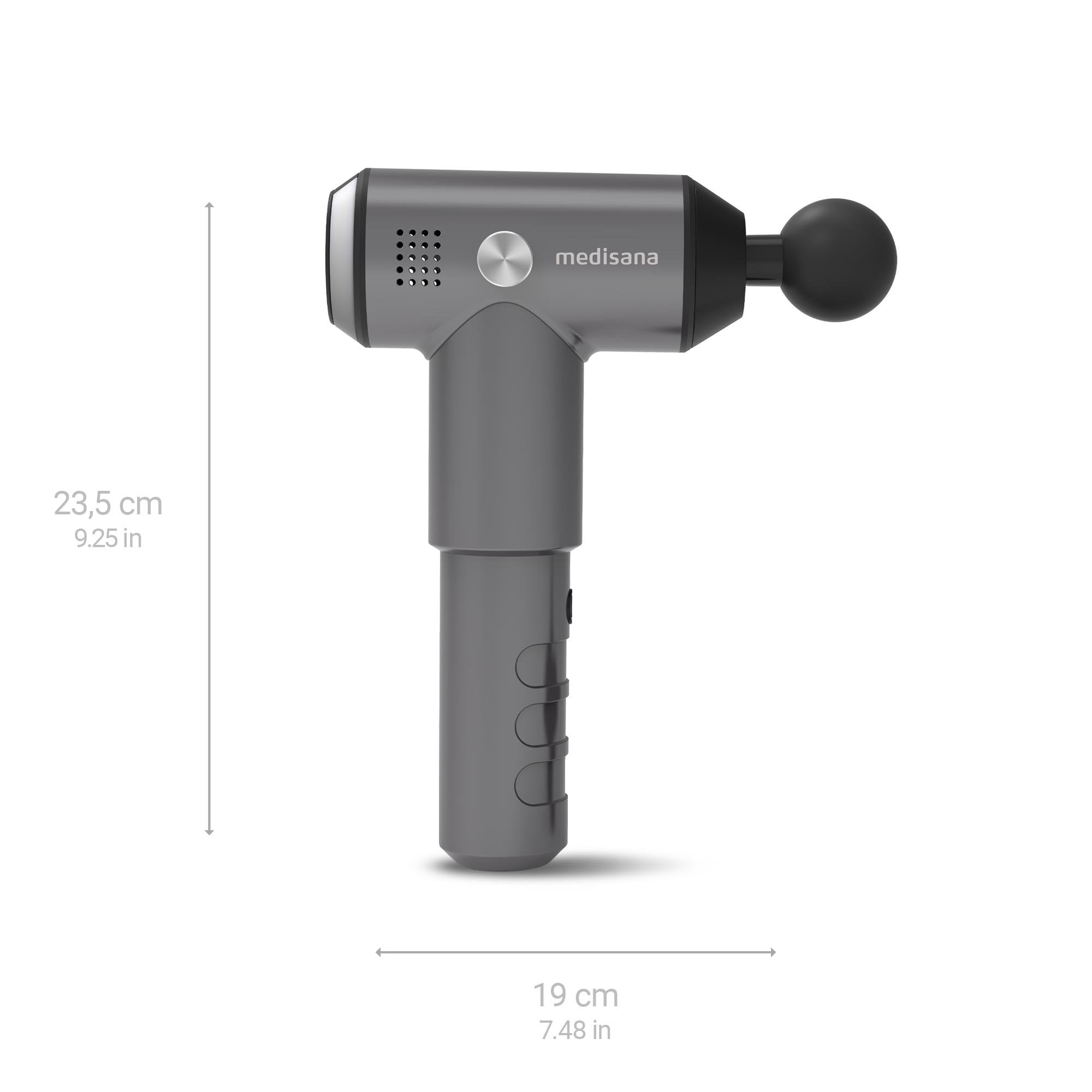 Pistola De Masaje Mg 500 Pro Medisana