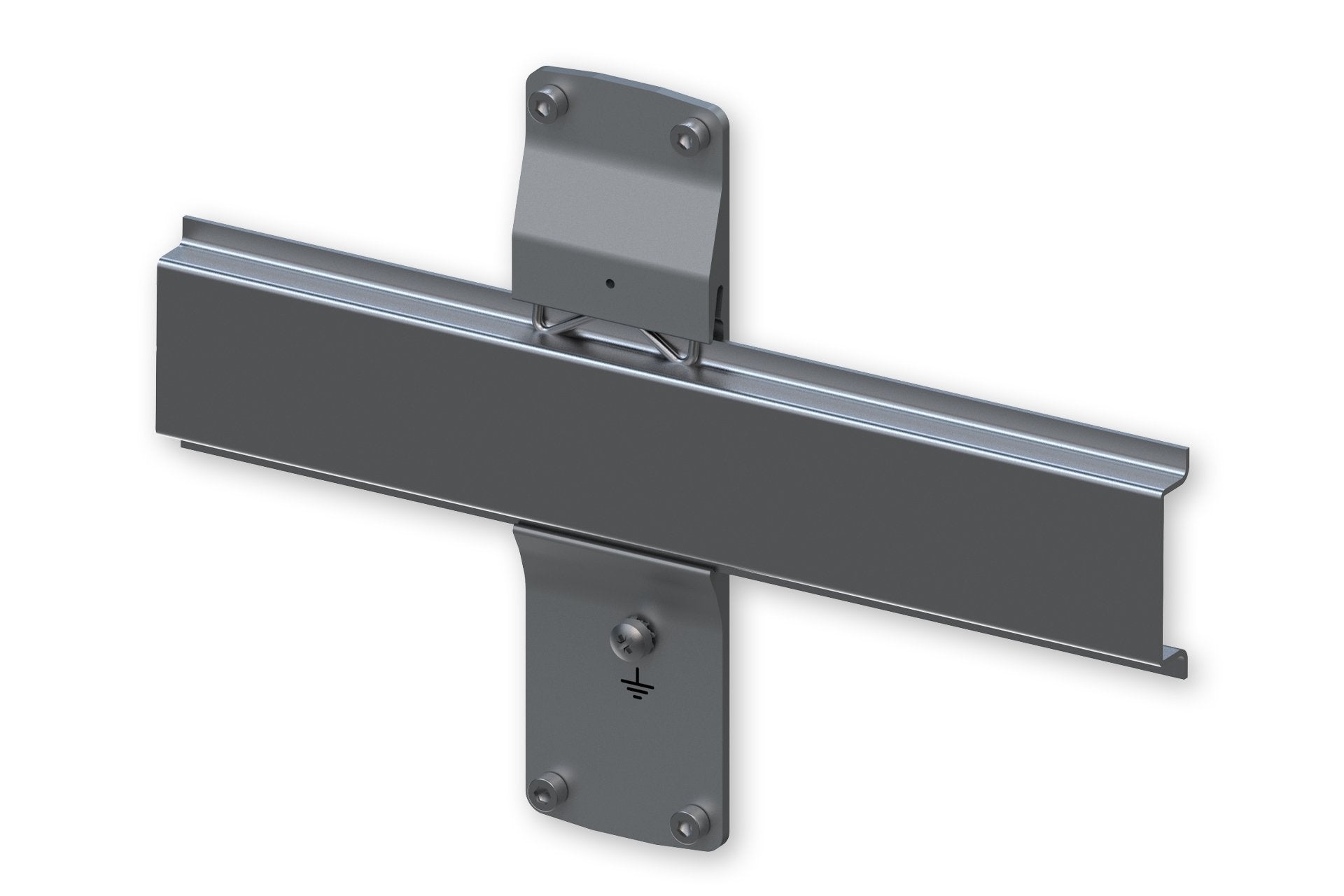 Tsw1 Rear Panel With Din Rail - Holder