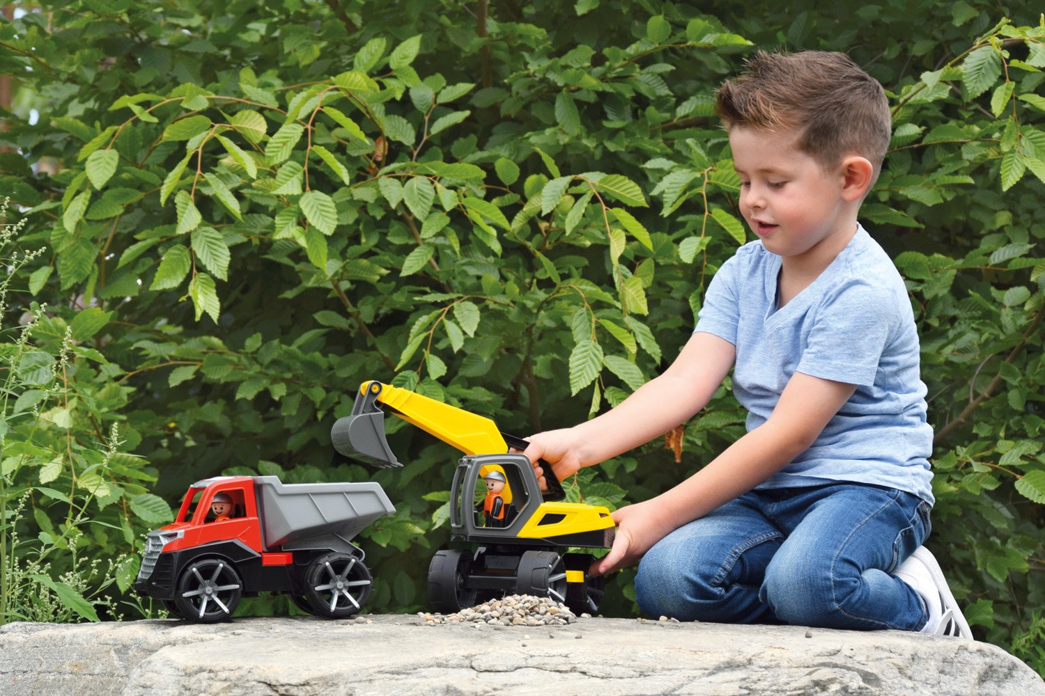 EAN 4006942896202 - Lena TRUXX Dump Truck - 29cm imagen 7