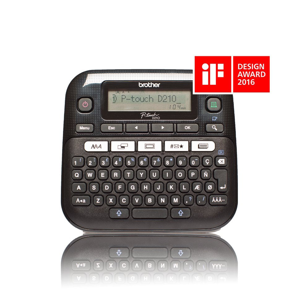 EAN 4977766747592 - Brother PT-D210 impresora de etiquetas Transferencia térmica 180 x 180 DPI 20 mm/s QWERTY imagen 1