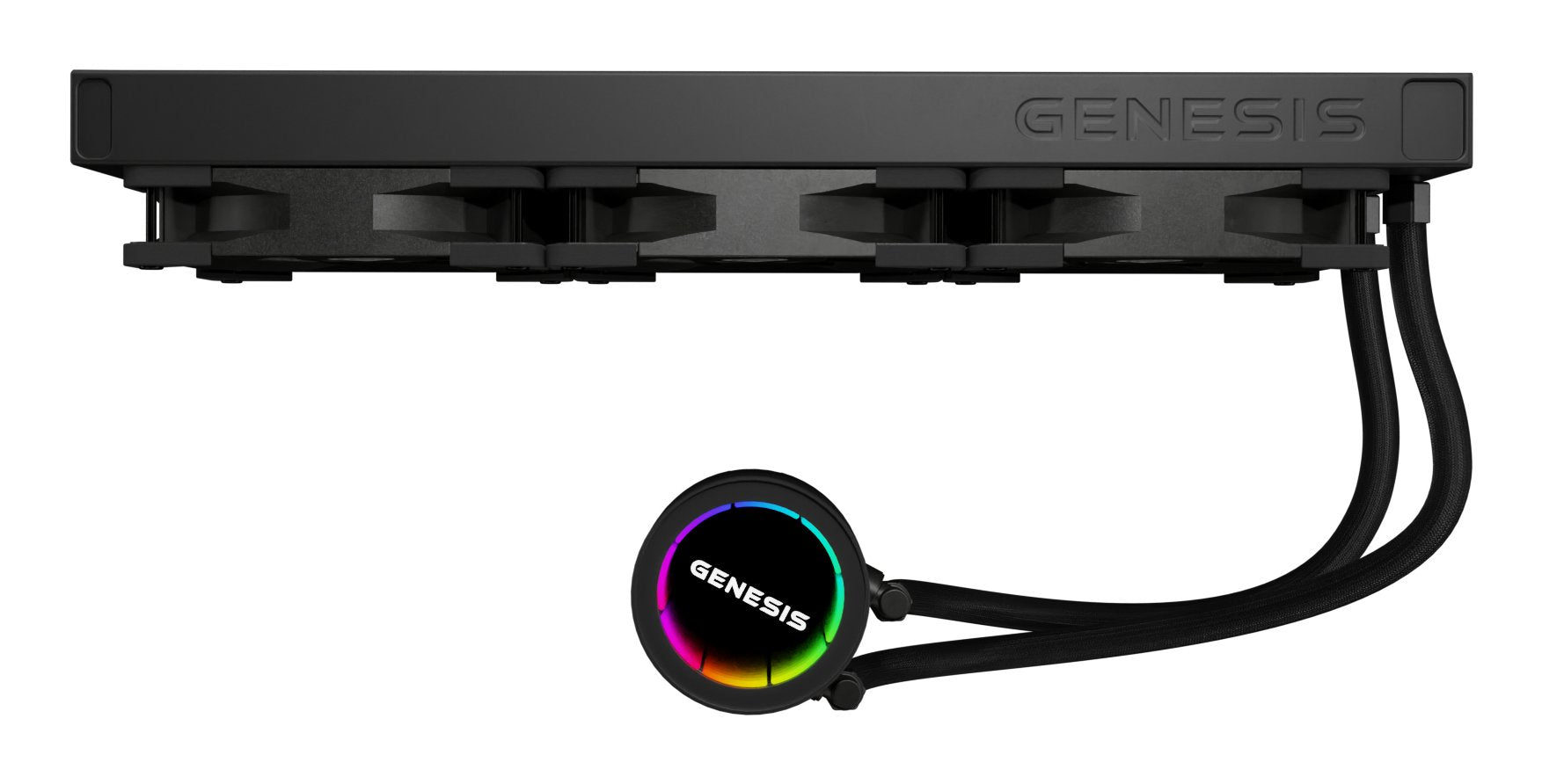 Refrigerador Liquido Cpu Genesis Refrigeracion Liquida Hydria 360 Argb 120mm + Pasta Termica