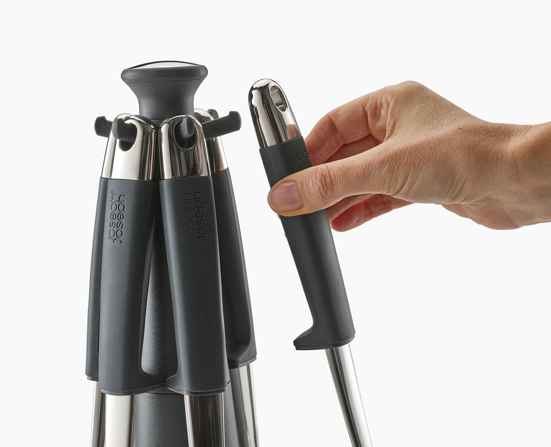 Joseph Joseph Elevate Carousel Utensil Set Steel