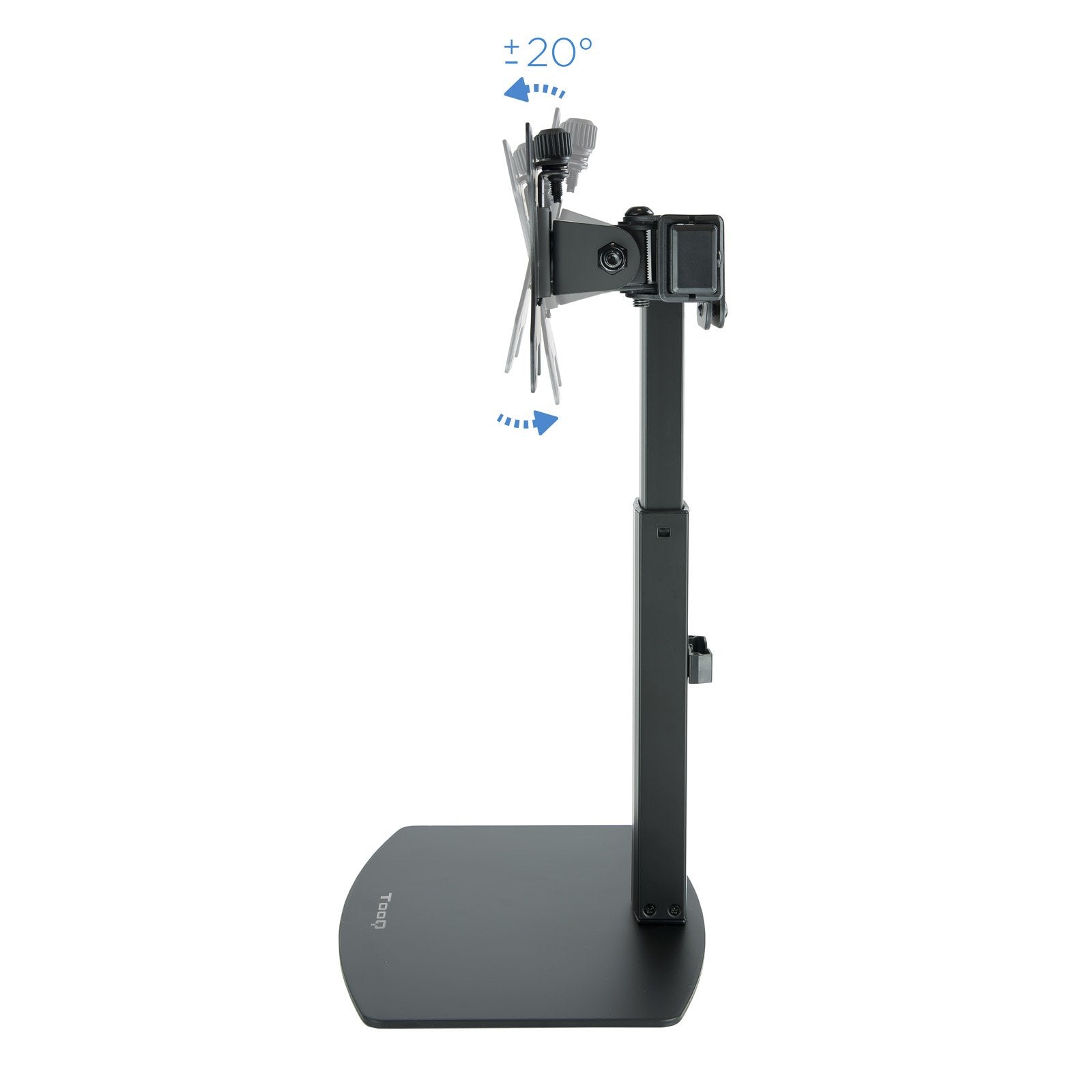 EAN 8433281008410 - TooQ DB1727TN-B soporte para monitor 68,6 cm (27") Escritorio Negro imagen 7