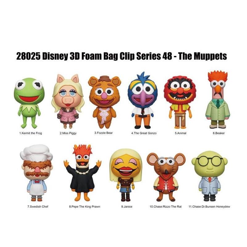 Bag Clip - Colgante Muppets Disney (24und)