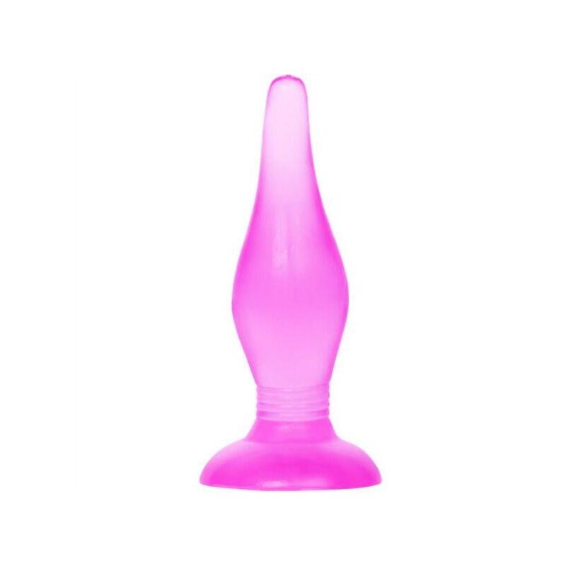 Baile - Plug Anal Tacto Suave Lila 14.2 Cm