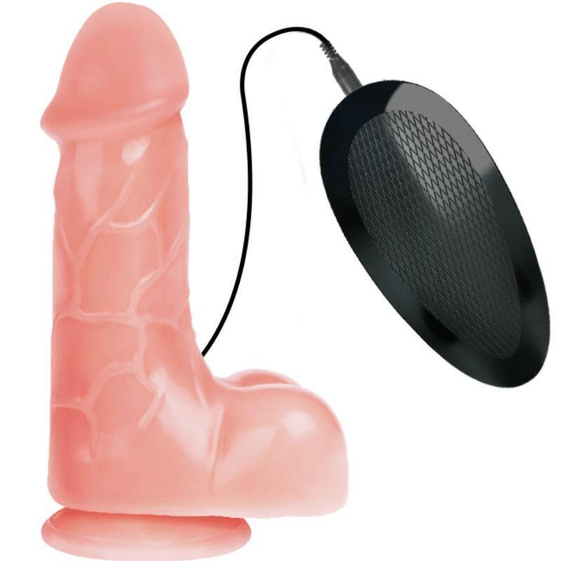 Baile - Vibrador Realístico Bárbara Natural 21 Cm