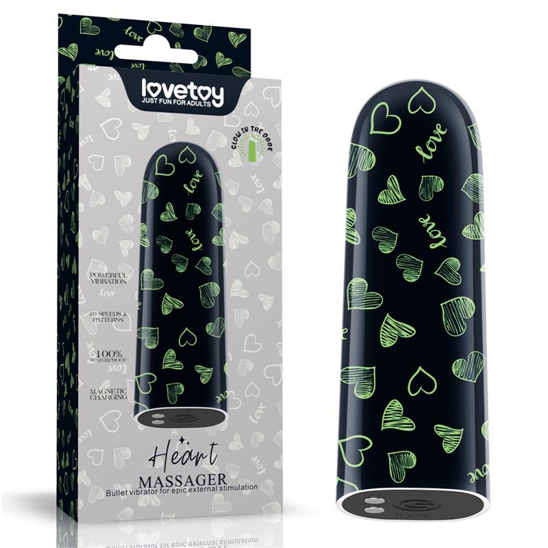 Bala Vibradora Brilla En La Oscuridad Glow-In-The-Dark