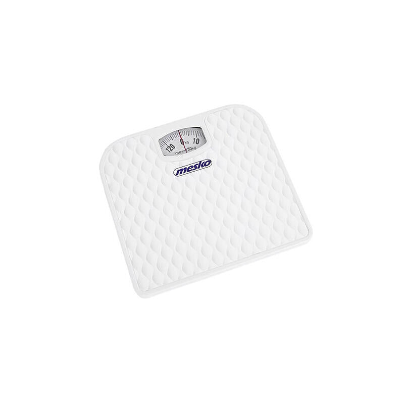 Balanza Mesko Ms 8160 Mecã¡Nica, Peso Mã¡Ximo (Capacidad) 130 Kg, Precisiã³n 1000 G, Blanco