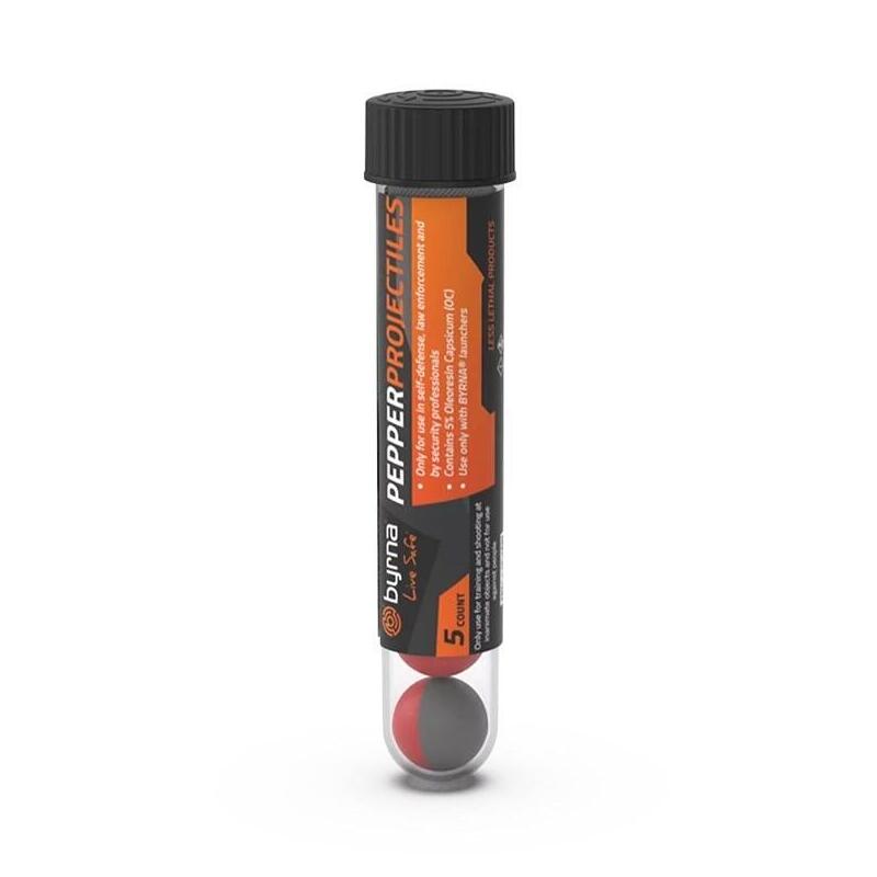 Balas De Pimienta Byrna Pepper K.68 5 Uds. Para Byrna (Jb68301-1)