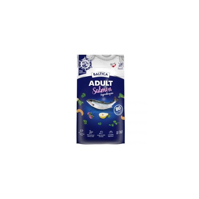 Baltica Excellent Adult Salmon Hypoallergenic Xs / S 3kg