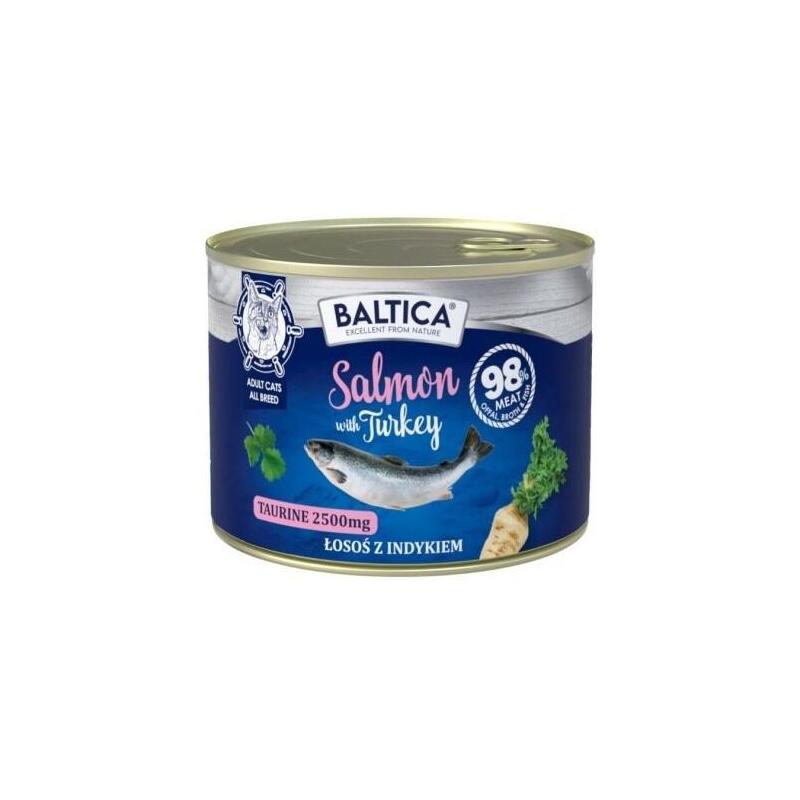 Baltica Excellent Karma Mokra Kot Salmon With Turkey 185g