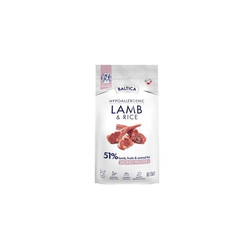 Baltica Nutraceutic Hypoallergenic Lamb & Rice M 3kg