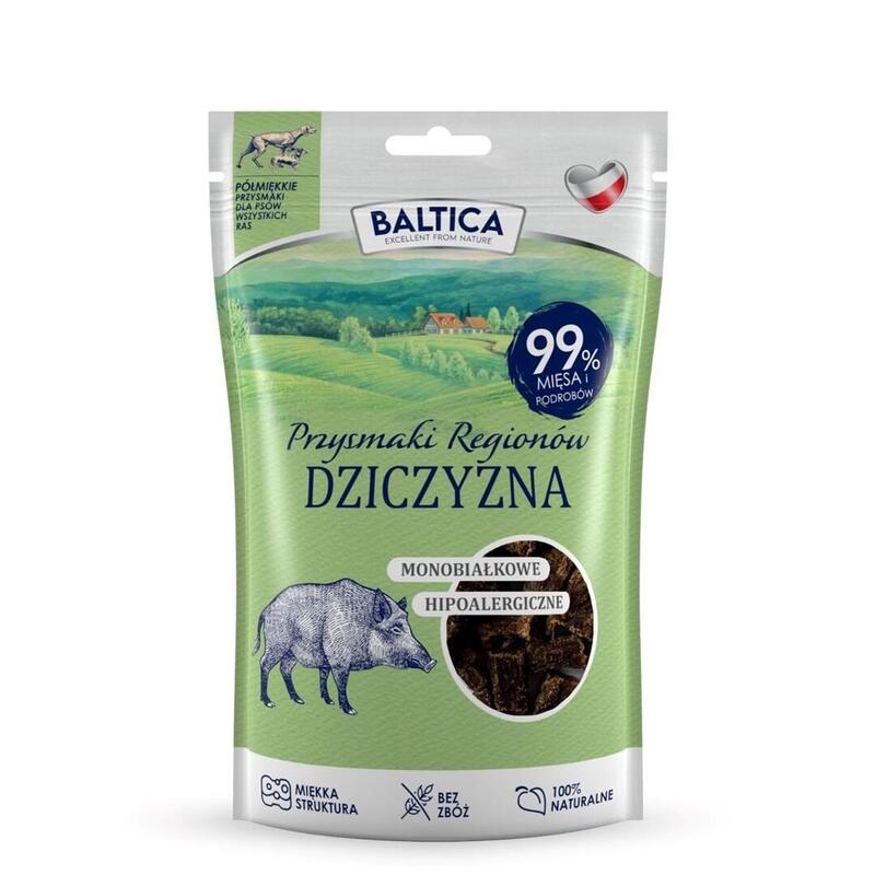 Baltica Przysmaki Regionów Pólmiekkie Dziczyzna 80g