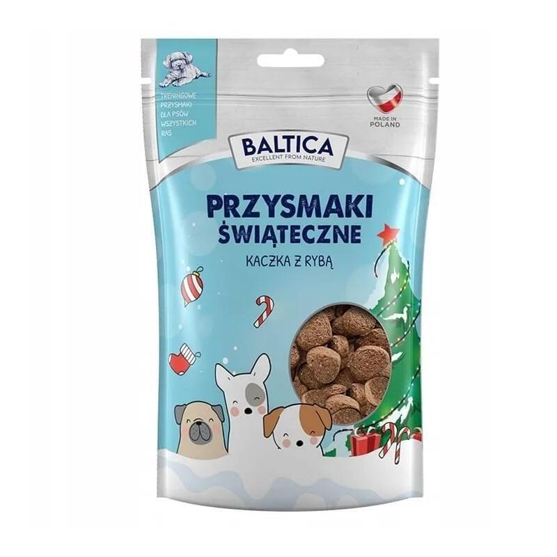 Golosinas Navideñas Baltica Pato Con Pescado - Golosina Para Perros - 100 G