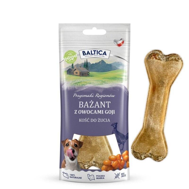 Baltica Regional Delights Huesos Para Masticar Huesos Phazant Con Bayas De Goji 1 Ud
